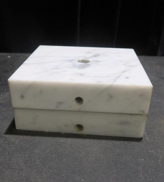 2 Vintage marble ...